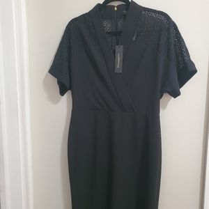 DKNY Black Sheath Dress